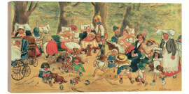 Holzbild Im Berliner Tiergarten, 1911