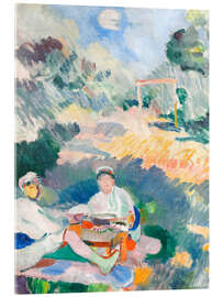 Acrylglasbild Les Gymnastes (Die Turner) - Raoul Dufy