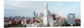Acrylglasbild Skyline von Dallas, Texas, USA