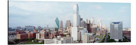 Alubild Skyline von Dallas, Texas, USA