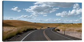 Leinwandbild Highway 27, Palouse, Washington, USA