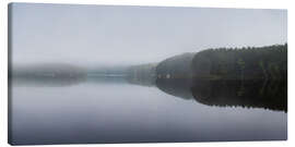 Leinwandbild Togue Pond im Nebel, Baxter State Park, Maine, USA