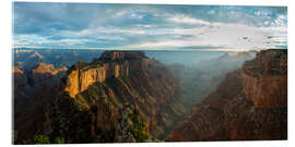 Acrylglasbild Wotans Throne, Grand Canyon National Park