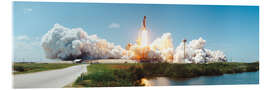 Acrylglasbild Start - Kennedy Space Center, Florida