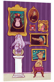 Acrylglasbild Tiermuseum - Sandy Thißen