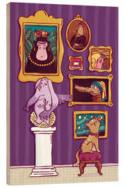 Holzbild Tiermuseum - Sandy Thißen