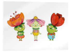 Acrylglasbild Gartenwichtel - Sandy Thißen