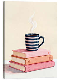 Leinwandbild Kaffeepause