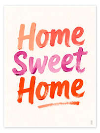 Wandbild A Home Sweet Home - artill