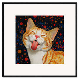 Gerahmter Kunstdruck Zungenmodus: Aktiviert