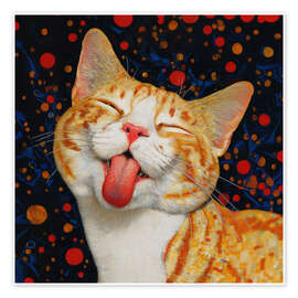 Poster Zungenmodus: Aktiviert