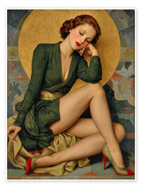 Poster Seide und Stille