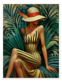 Wandbild Die stille Muse - DejaReve