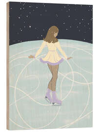 Holzbild Dream big! - Nikita Jariwala