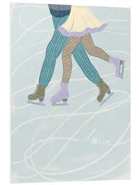 Hartschaumbild Eisige Liebe