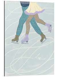 Magnettafel Eisige Liebe