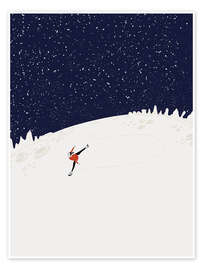 Poster Tanz auf dem Mond - Nikita Jariwala