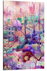 Tableau en aluminium An Owl and Two Birds - Josh Byer