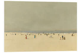 Hartschaumbild Sand, Meer und Himmel, eine Sommerphantasie, 1892
