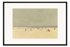 Gerahmter Kunstdruck Sand, Meer und Himmel, eine Sommerphantasie, 1892