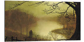 Alubild Roundhay See, 1877 - John Atkinson Grimshaw