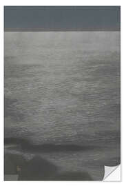 Wandsticker Shinagawa im Mondlicht, 1922