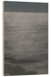Holzbild Shinagawa im Mondlicht, 1922