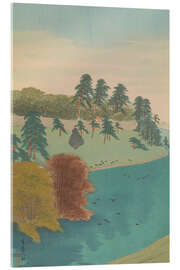 Acrylglasbild Neben dem Hanzōmon-Tor, 1922 - Raizan Negoro