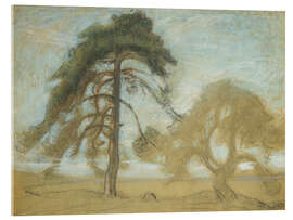 Acrylglasbild Kiefern Tyresö, 1910 - Richard Bergh