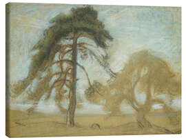 Canvas print Pine Trees Tyresö, 1910 - Richard Bergh