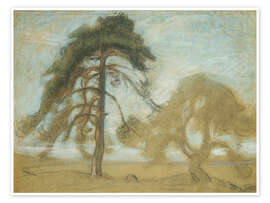 Wandbild Kiefern Tyresö, 1910 - Richard Bergh