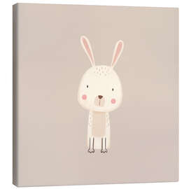 Leinwandbild Babykaninchen - Marta Munte