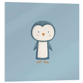Acrylglasbild Kleiner Pinguin