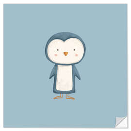 Wandsticker Kleiner Pinguin
