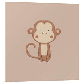 Magnettafel Süßes Äffchenbaby