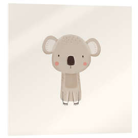 Acrylglasbild Niedliches Koalababy