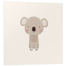 Hartschaumbild Niedliches Koalababy