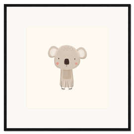 Gerahmter Kunstdruck Niedliches Koalababy