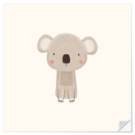 Wandsticker Niedliches Koalababy