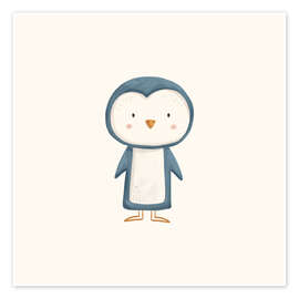 Poster Niedliches Pinguinbaby
