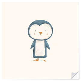 Wandsticker Niedliches Pinguinbaby
