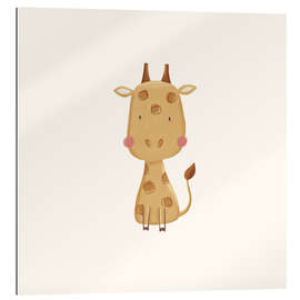Gallery Print Niedliche Babygiraffe