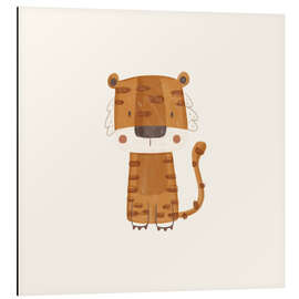 Alubild Niedliches Tigerbaby