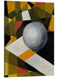 Magnettafel Ein Ball im zweidimensionalen Raum