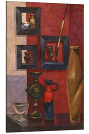 Magnettafel Stillleben mit Pfeife und Kannen