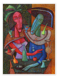 Wandbild Die Hochzeit - Andrej Losovoj