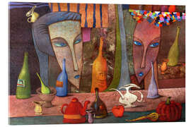 Acrylglasbild Ein Paar, ein Stillleben - Andrej Losovoj