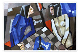 Wandbild Gewinnerin des Schachturniers - Anatoliy Chudinovskikh