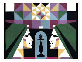 Wandbild Schachspiel - Anatoliy Chudinovskikh