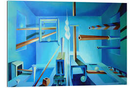 Gallery Print Der blaue Raum